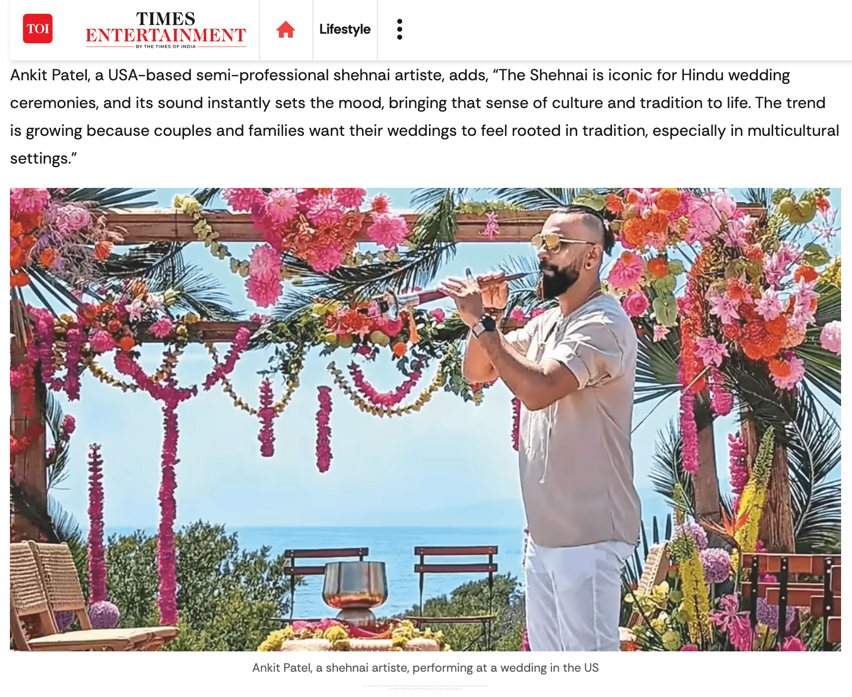 From the US to India: Reflections on My Recent Feature in The Times of India